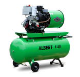 Винтовой компрессор Atmos Albert E 50-10 с ресивером и осушителем