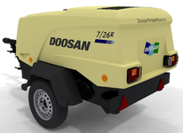 Передвижной компрессор Doosan 7/26E