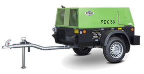 Передвижной компрессор Atmos PDK 33 фикс без тормоза