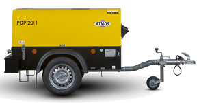 Передвижной компрессор Atmos PDP 20 10 фикс с тормозом