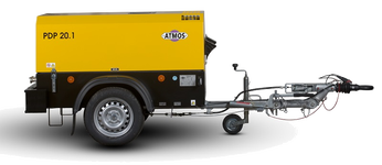 Передвижной компрессор Atmos PDP 20 10 регул с тормозом