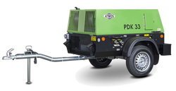 Передвижной компрессор Atmos PDK 33 фикс без тормоза